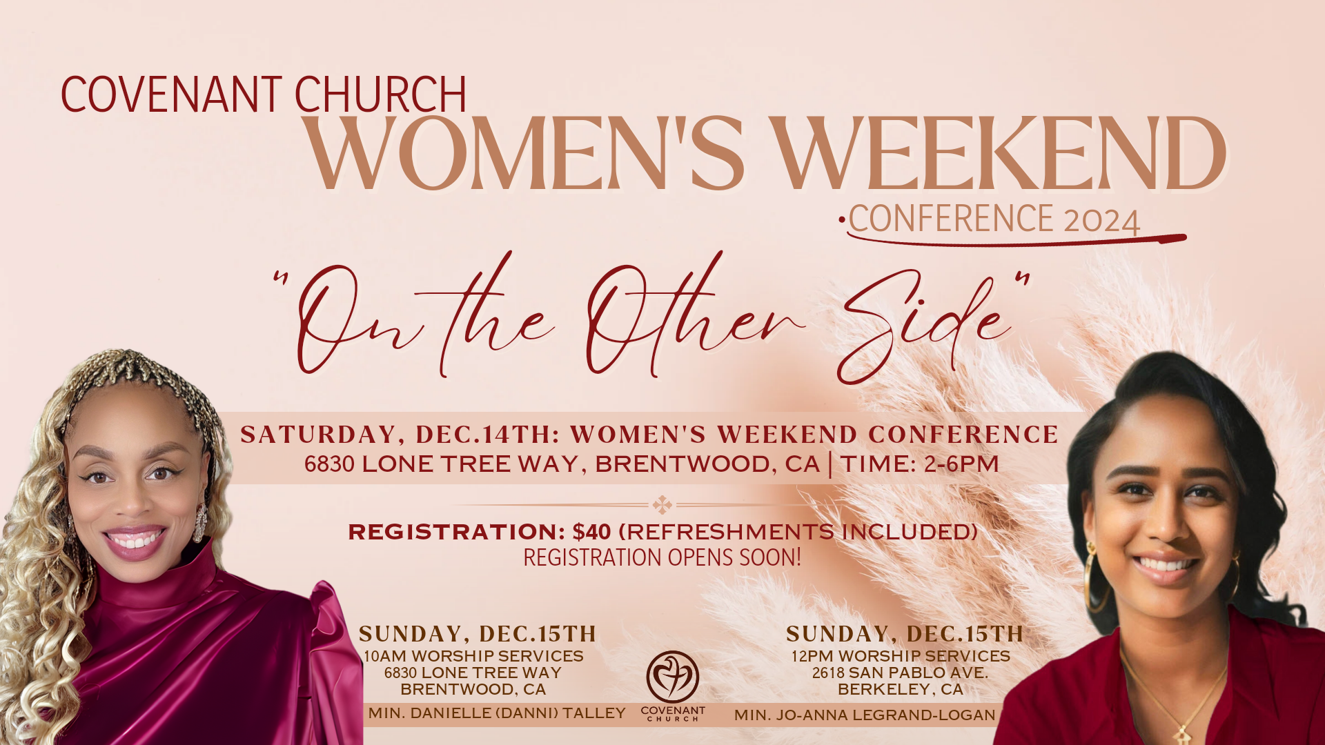 Women's Weekend Conference: "On The Other Side"